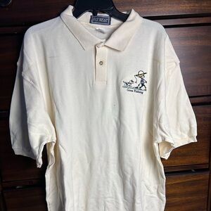 Men’s Gone Fishing polo size 2XL